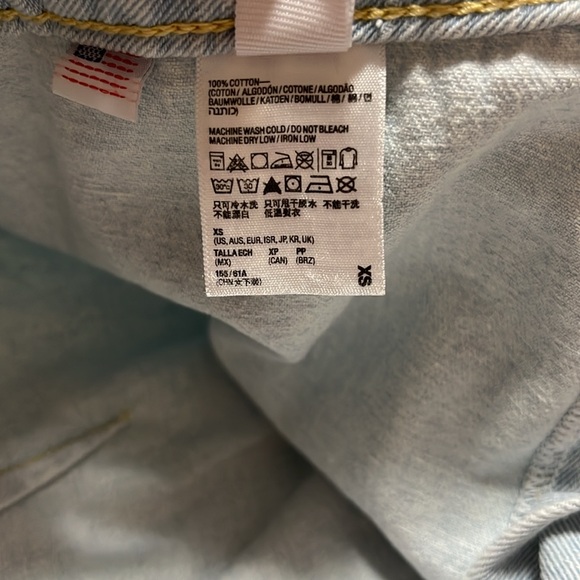 American Apparel Jeans Skirt XS - Picture 3 of 6